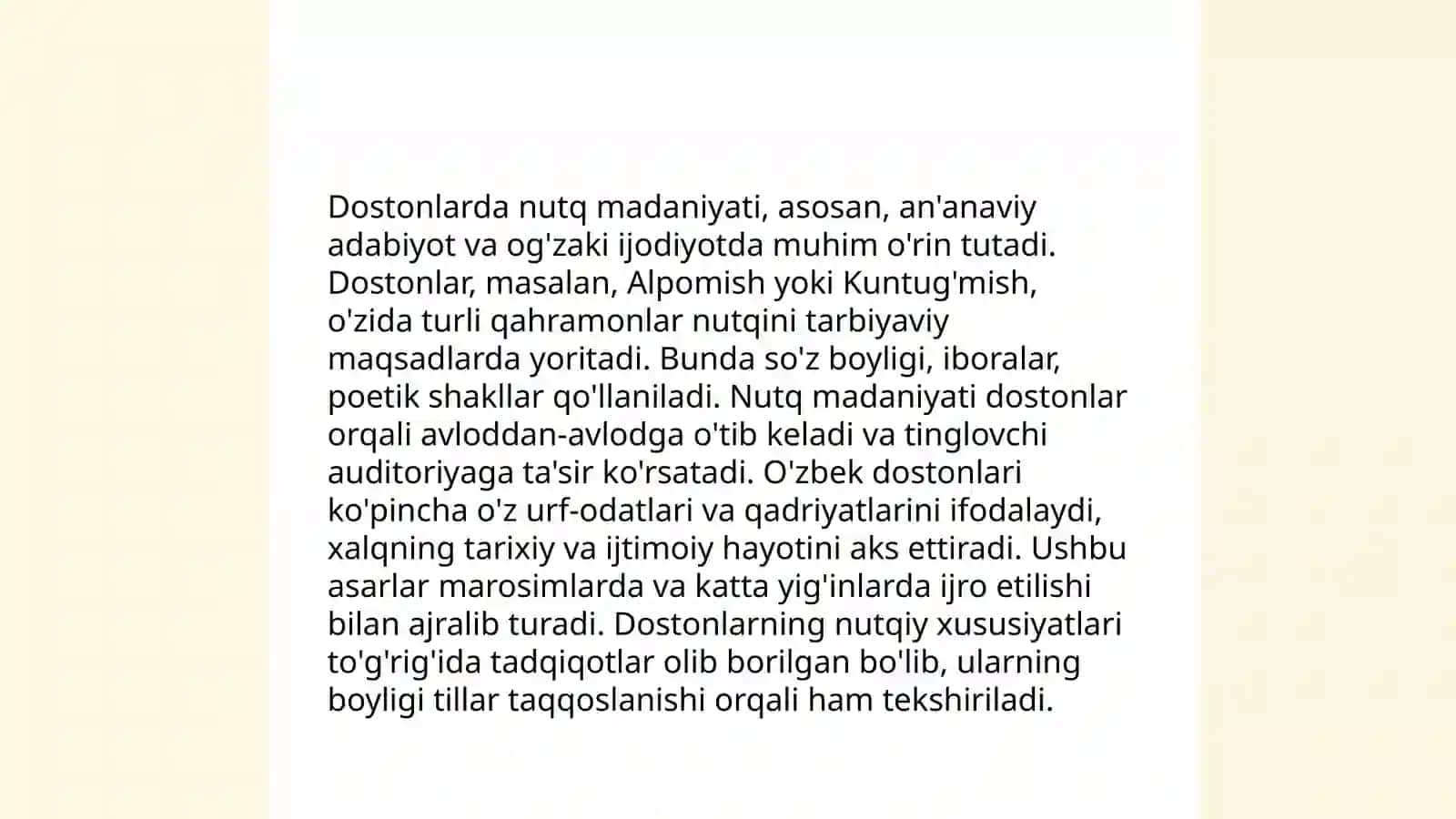 Xalq ogʻzaki ijodida va ilk yozma yodgorliklarda nutq madaniyati masalalari 4