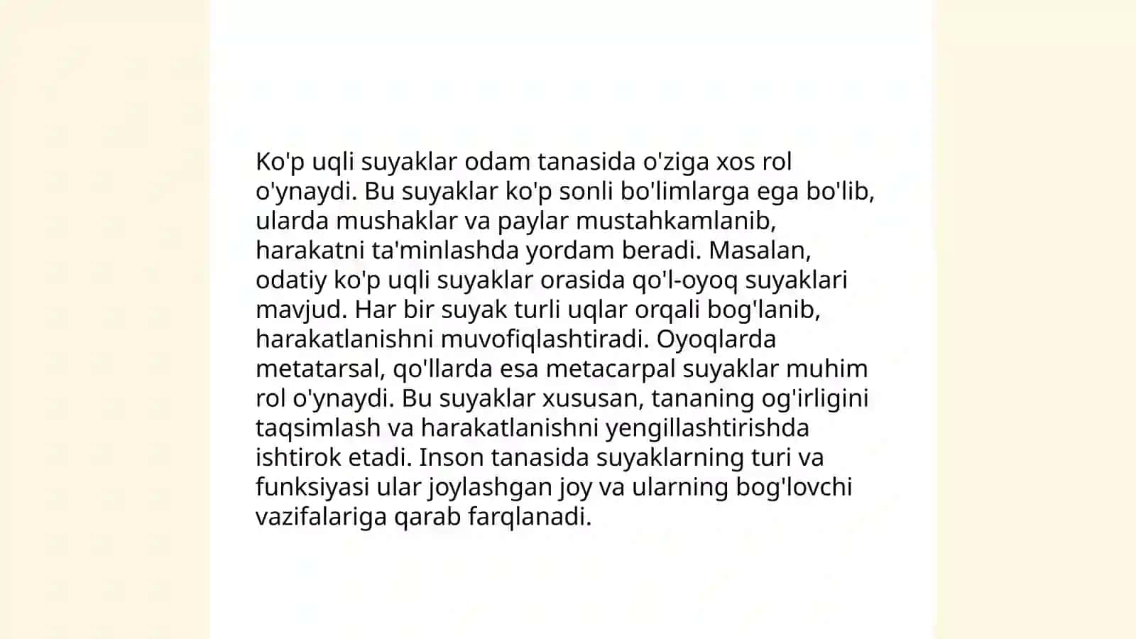 Suyaklarni 1uqli 2 uqli va kop uqlilari 4