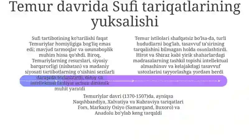 Temuriylar davrida maʼnaviy maʼrifiy yuksalish 4