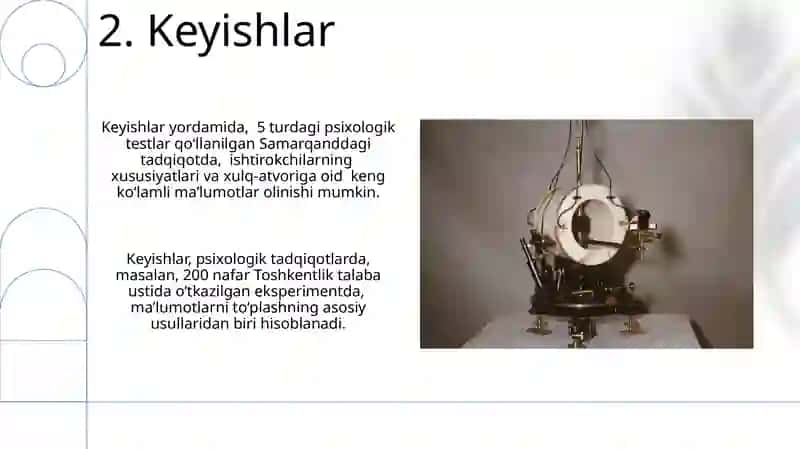 Psixologik tadqiqotni o’tkazish shakllari 4