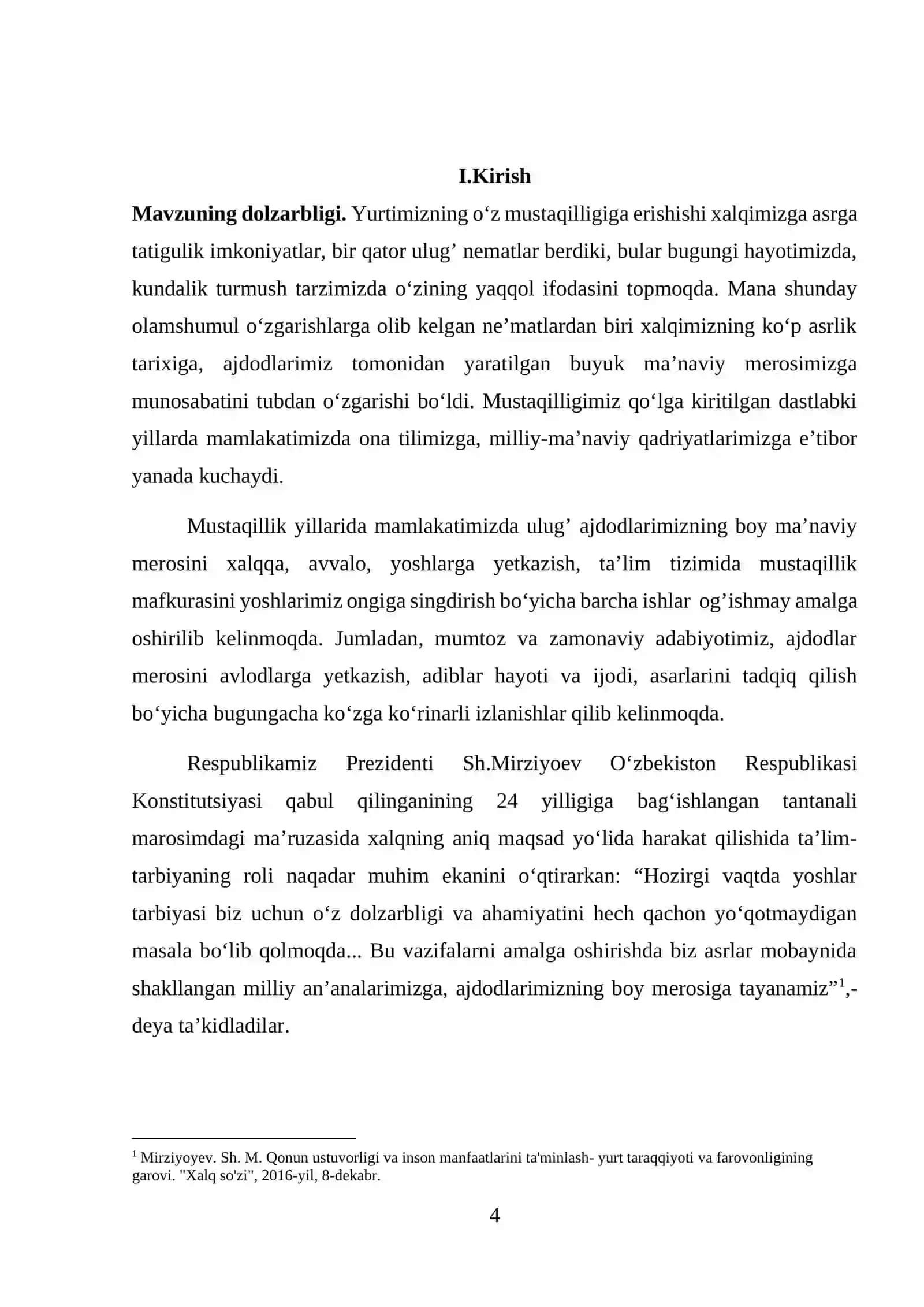 O‘tkir Hoshimovning “Tushda kechgan umrlar” romanida fojiaviylik 4