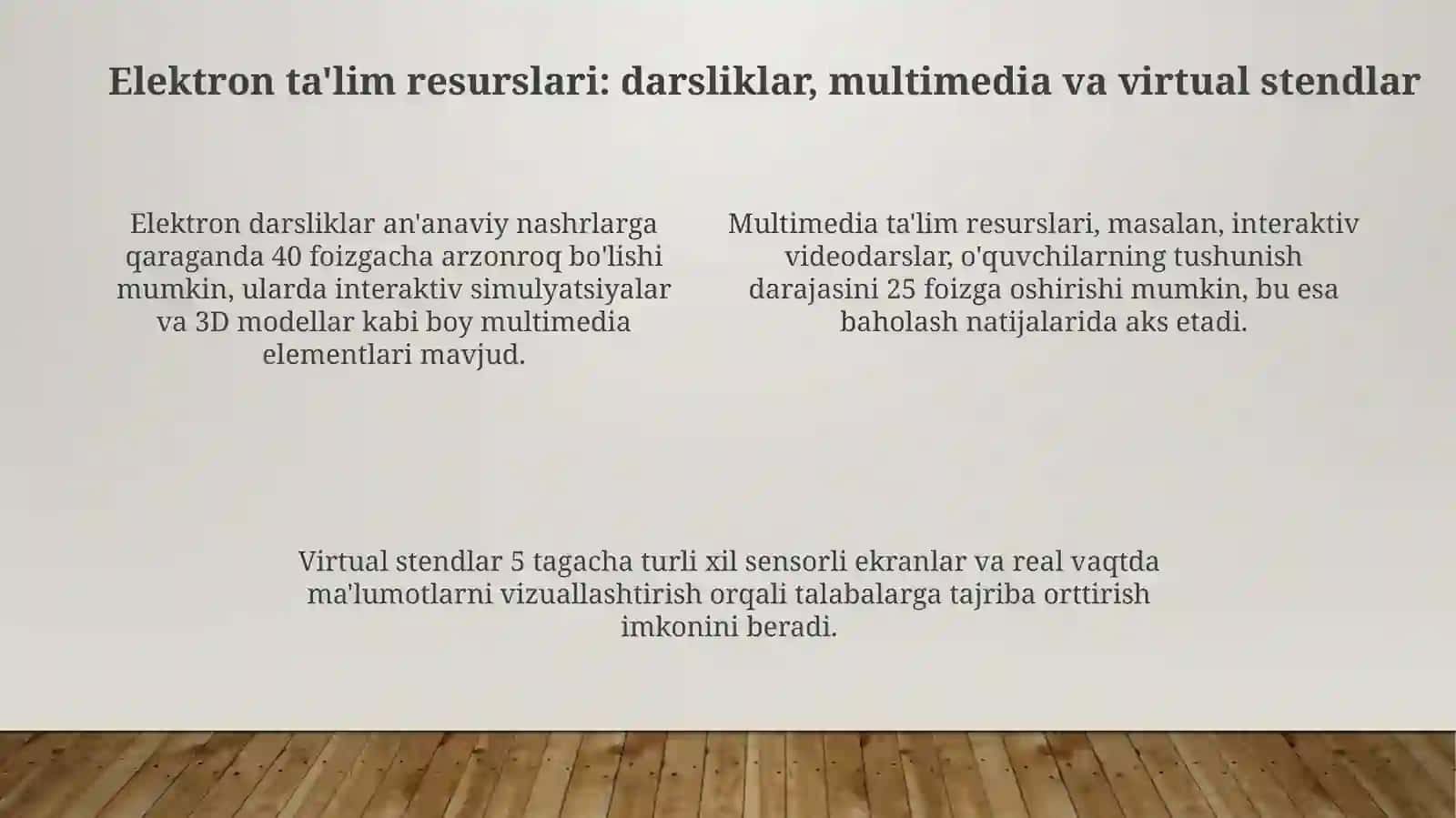 Internet va ta'lim: Imkoniyatlar va istiqbollar 4