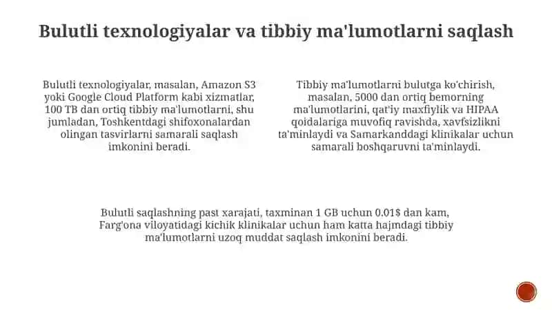 Tibbiyot axborotlarini arxivlash usullari 4
