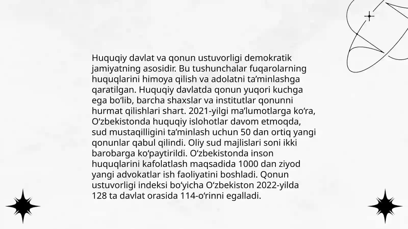 O'zbekiston demokratiya prinsiplari va shakllari 4