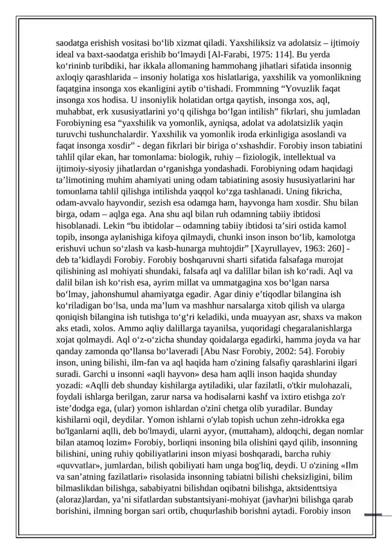 Falsafaning mohiyatiga oid sharq va g’arb mutafakkirlari ta’riflari 4