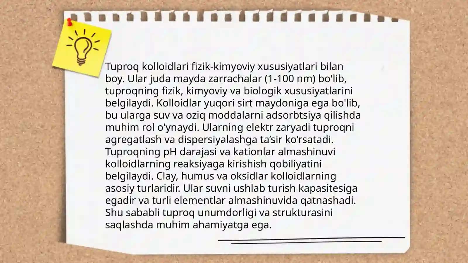 Tuproq kalloidlari haqida tushuncha 4
