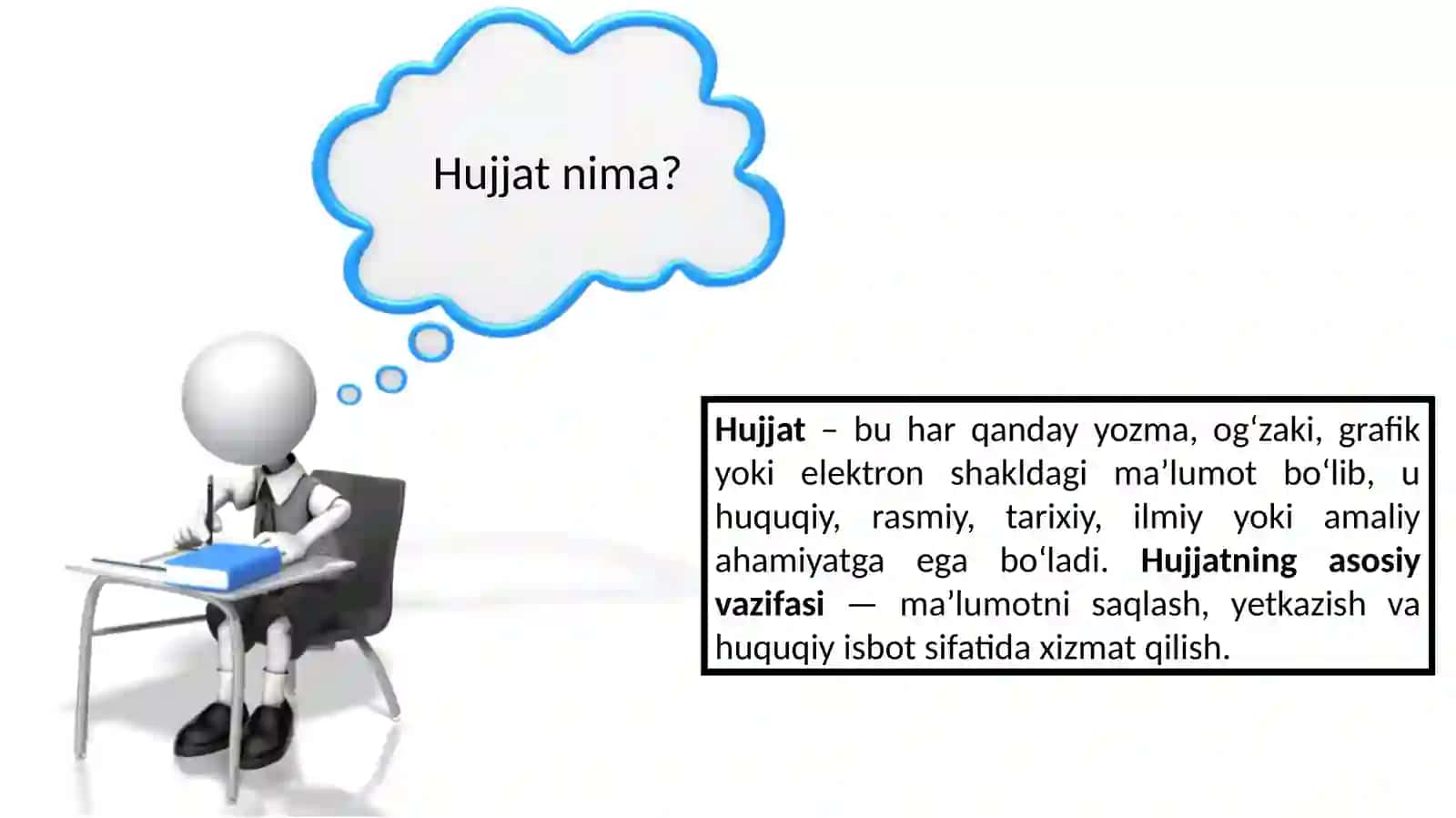 Hujjat va xujjatlarni tuzish tartibi 4