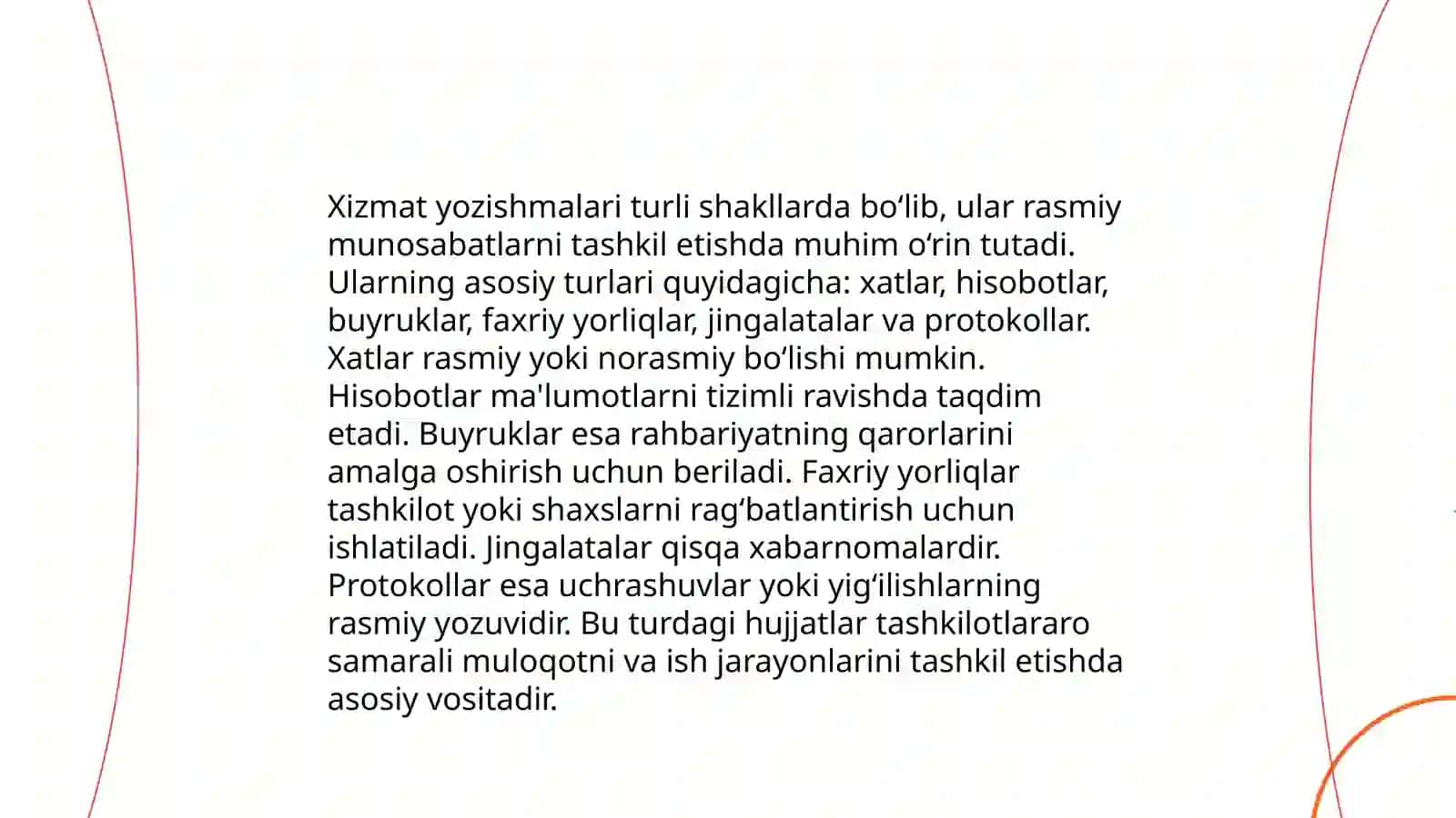 Xat yozishmalari, xatlar 4