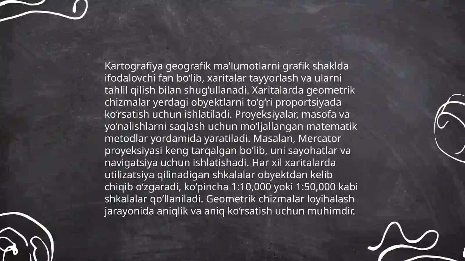 Geometriya usullar yordamida geografiyani o'rganish 4