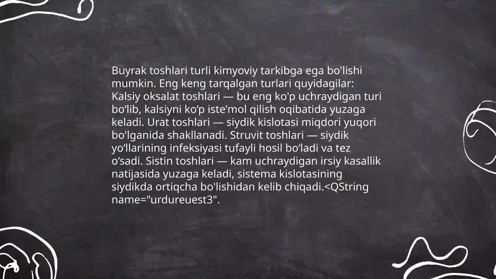 Buyrak tosh kasalliklari 4