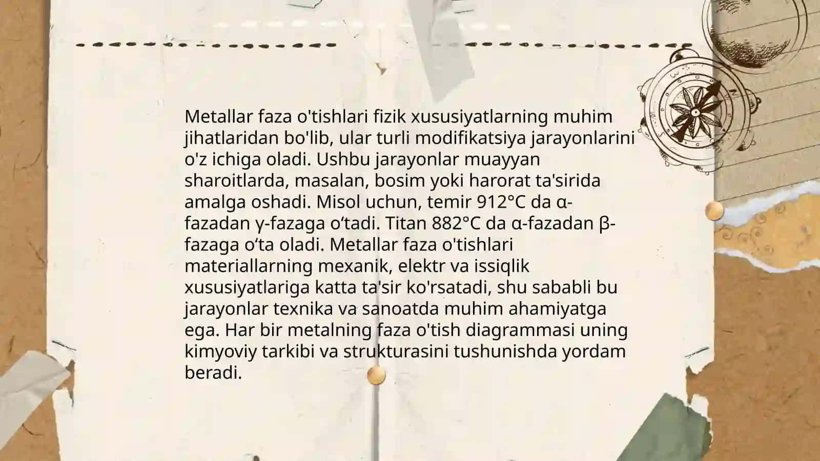 Metallarning fizik, mexanik va texnologik xossalari 4