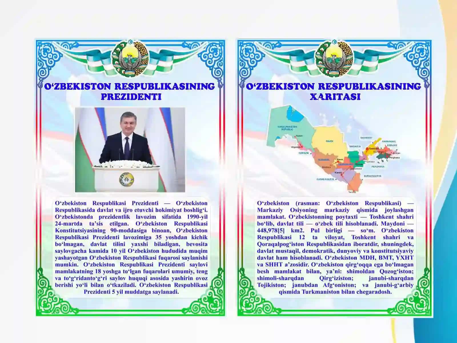 2-sinf Tarbiya. Vatanim Faxrim dars ishlanma 4