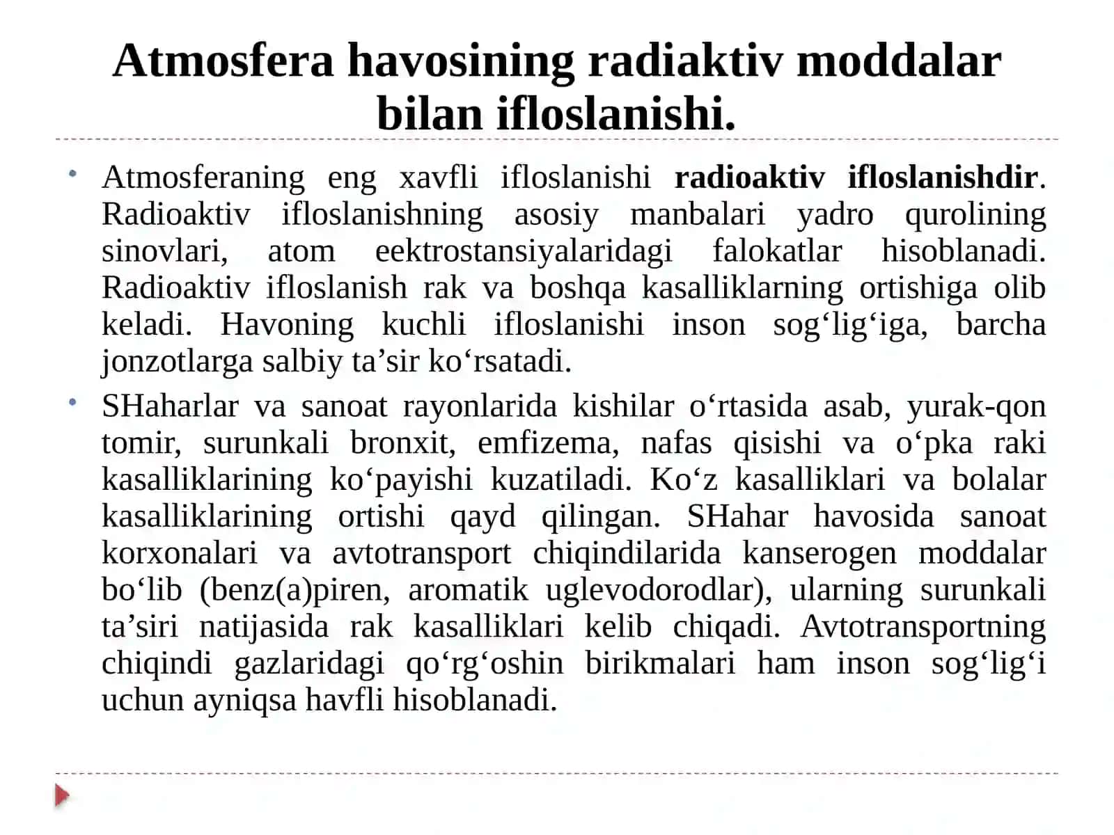 O‘zbekistonning radiatsion xarakteristikasi 4