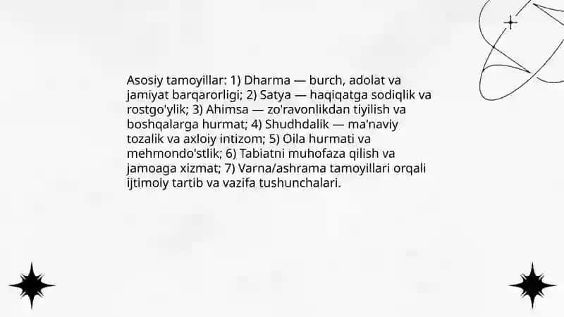 Milliy dinlar vedizim dini asosida axloqiy qarashlar 4