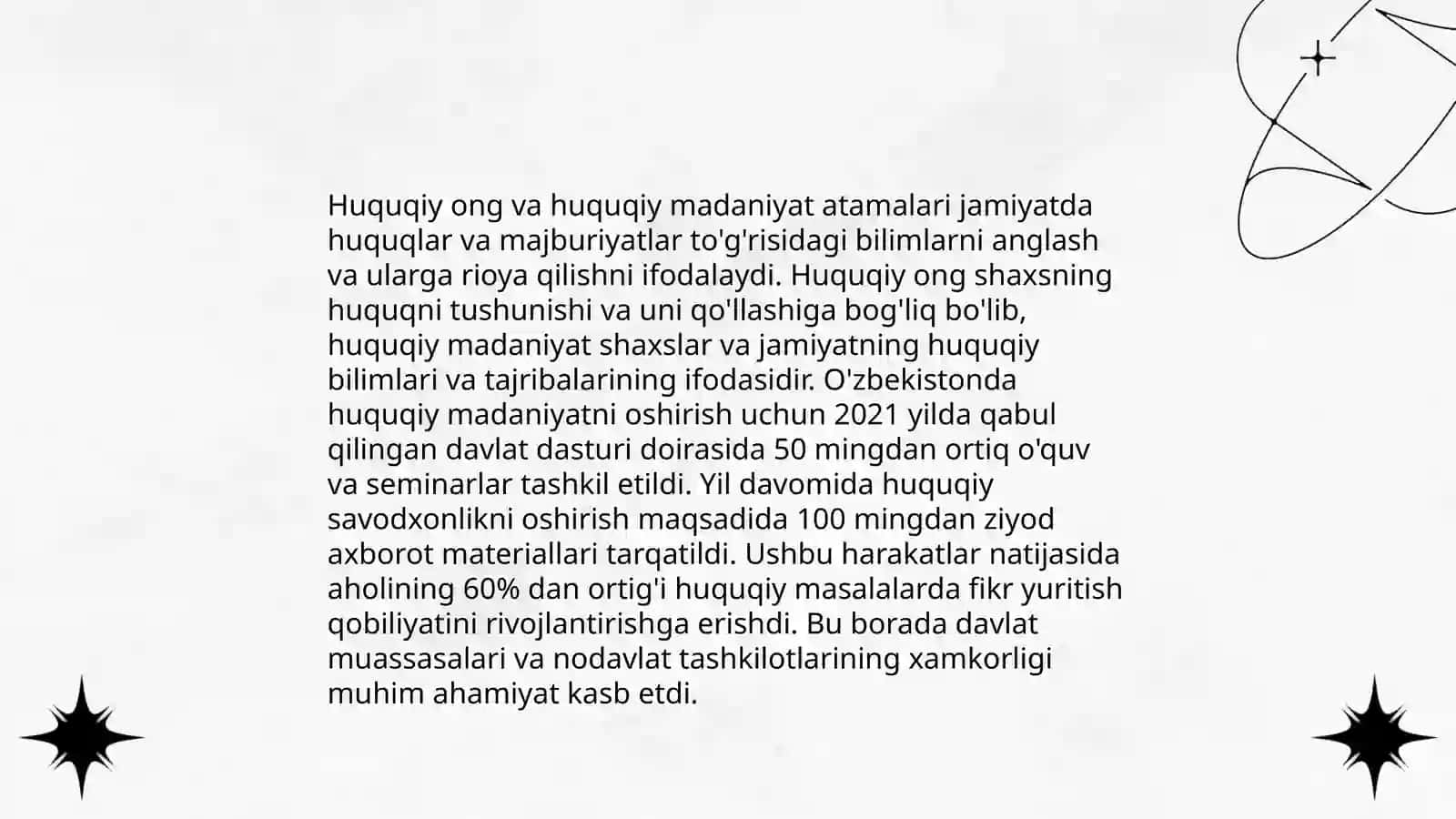 Huquqiy madaniyatning asosiy tushunchalari 4