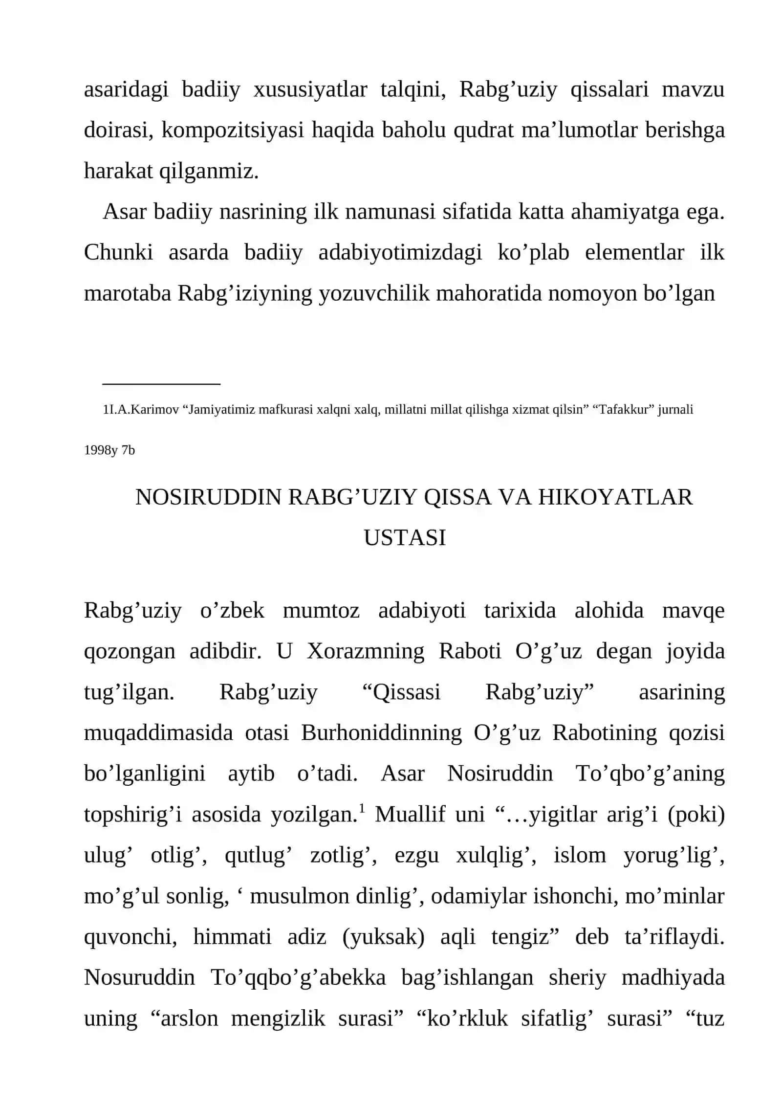 Qissasi Rabg’uziy (Qissasul-anbiyo) 4