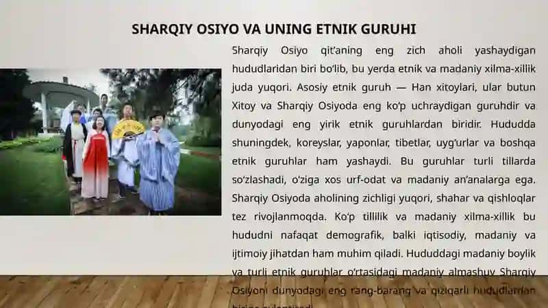 Osiyoaholi sietnik qiyofasi 4