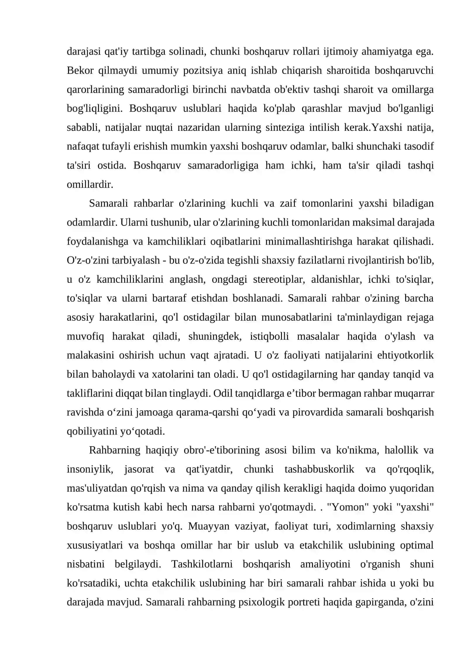 BOSHQARUV QARORLARINI QABUL QILISHGA TA'SIR QILUVCHI OMILLAR 4