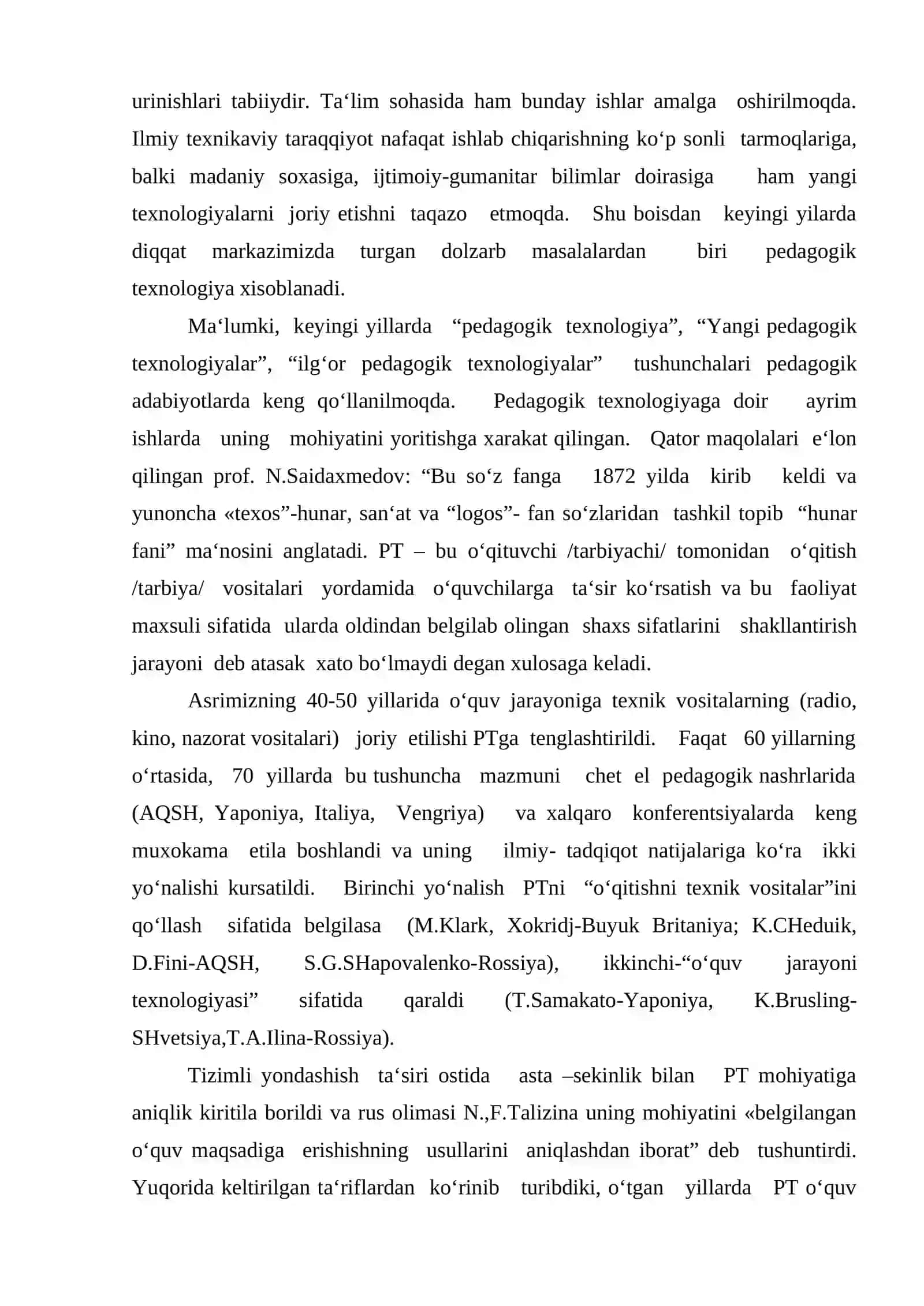 Ta’limning fanga yo’naltirilgan texnologiyasi 4
