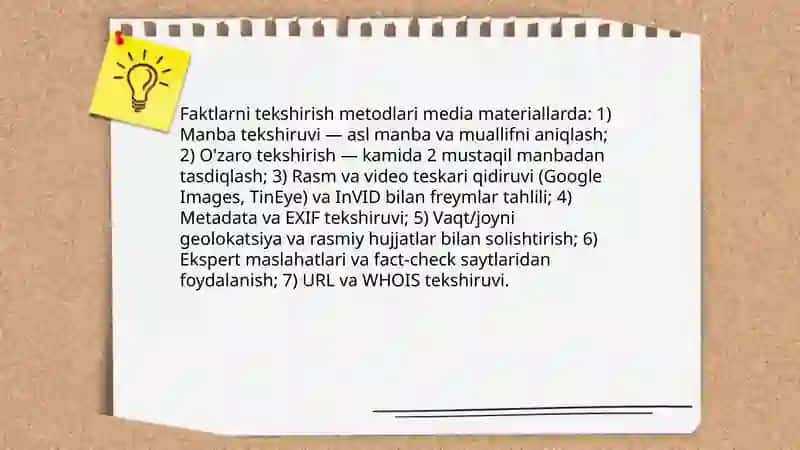 Axboriy savodxonlik va media kontenti yaratish 4