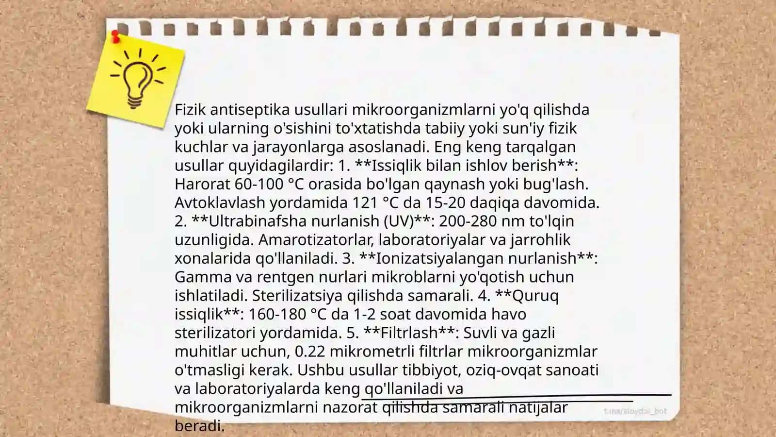 Mexanik va fizik antiseptika usullari 4