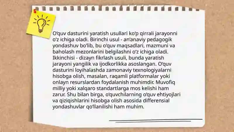 Ta'lim tarbiya jarayonini boshqarish metodikasi 4