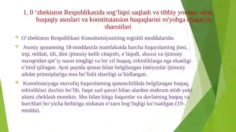 O'zbekiston Respublikasi dorivorlar bilan ta'minlash tizimi va farmatsevtika bozori 4