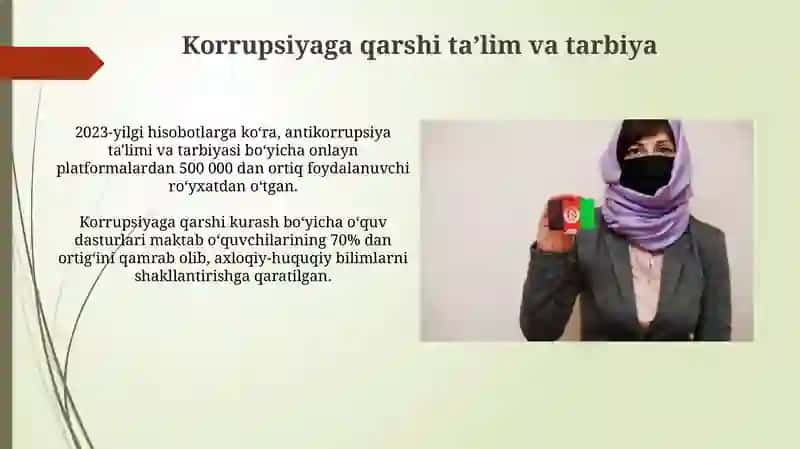 Korrupsiyaga Qarshi Kurash Mekanizmi 4