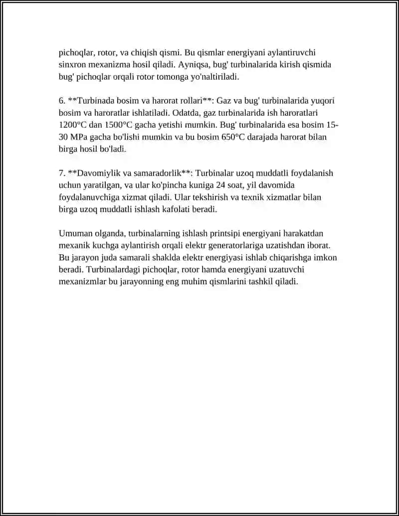TURBINALIK VA ATMOSFERLIK DIVGOTELLAR 4