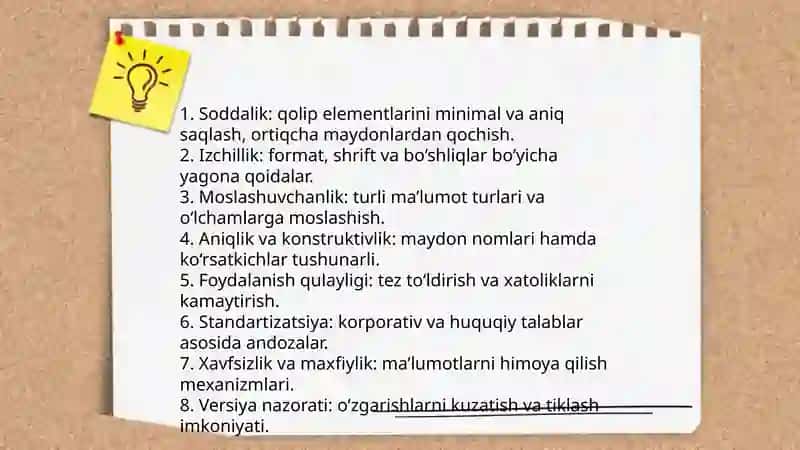 Qolipli, namunali va individual hujjatlar 4