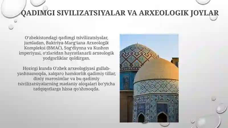 Oʻzbekistonda arxeologiyaning shakllanishi va rivojlanishi 4