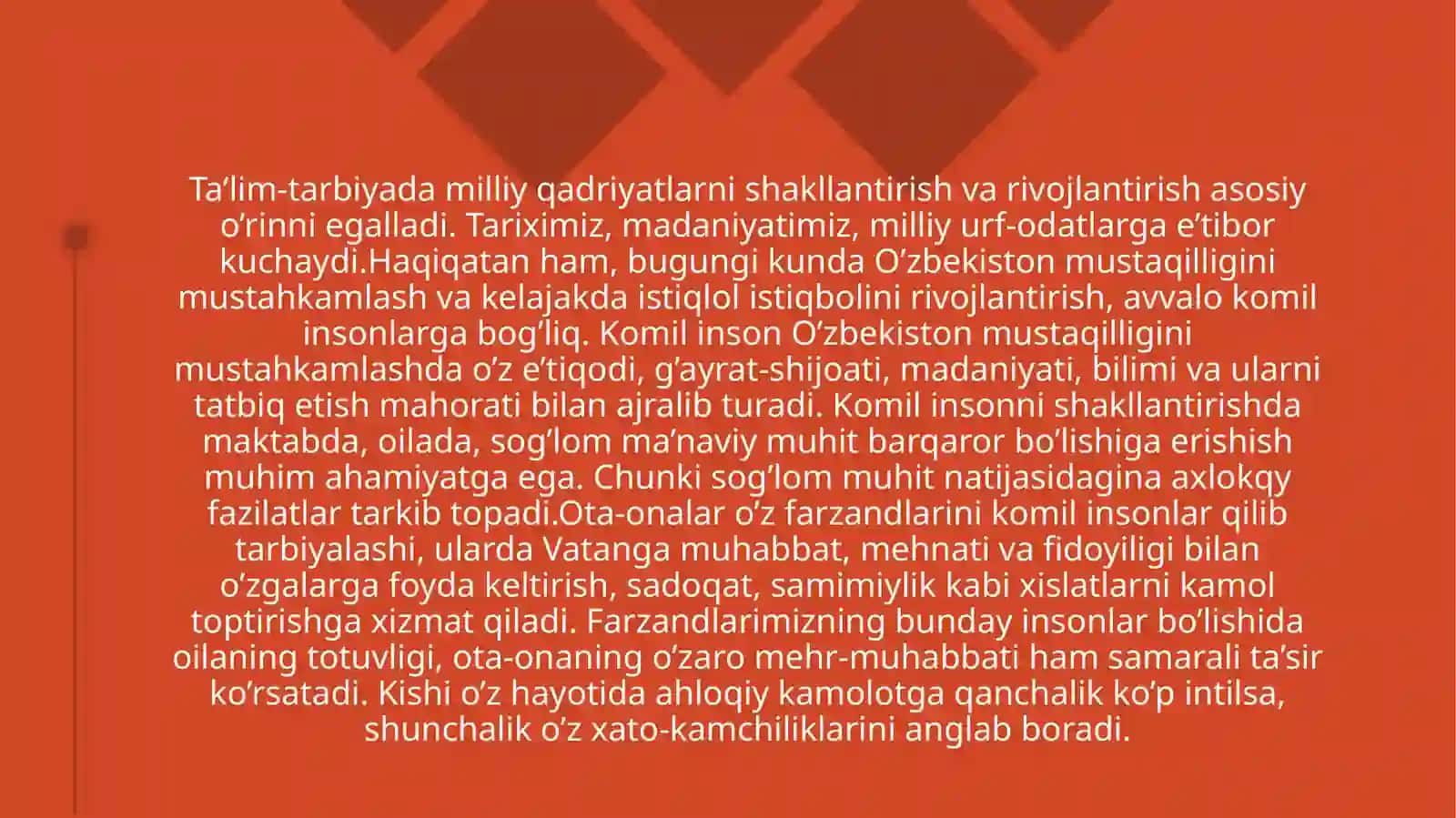 Komil insonni tarbiyalashda tarixning roli 4