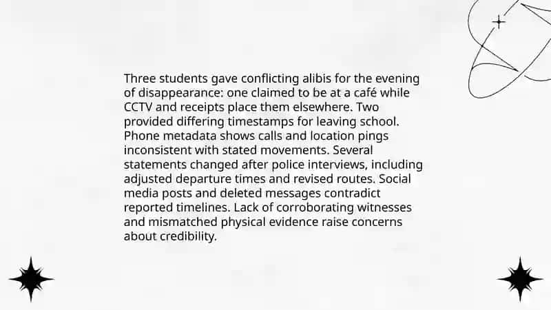 Mysterious Dissappearance of English Teacher: Students Suspected 4