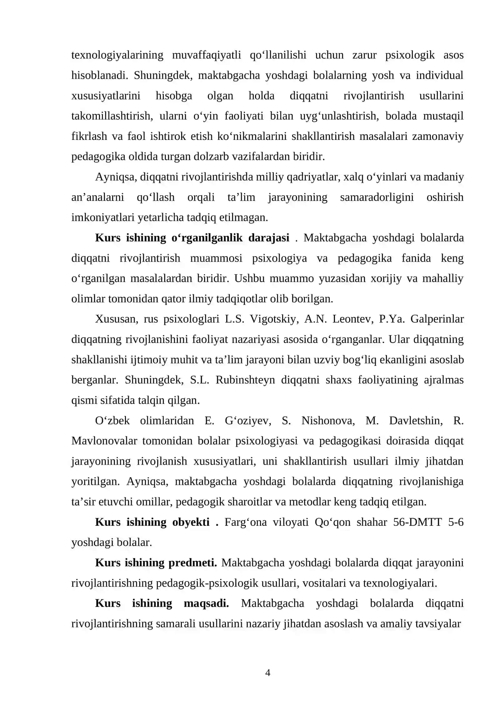 Maktabgacha yoshdagi bolalarda diqqatni rivojlantirish usullari 4