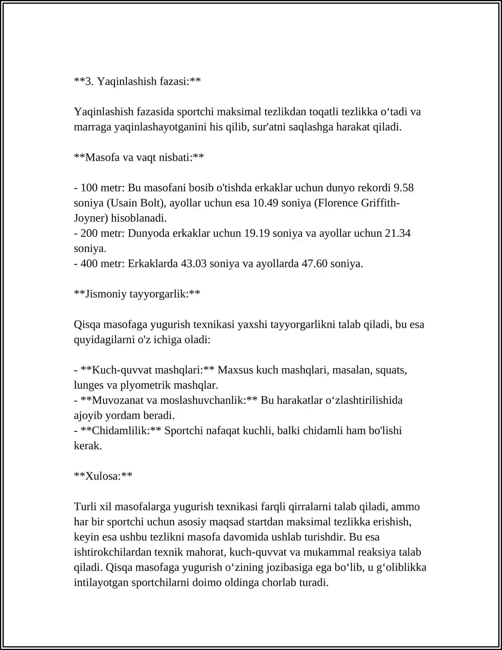QISQA MASOFAGA YUGURISH 4
