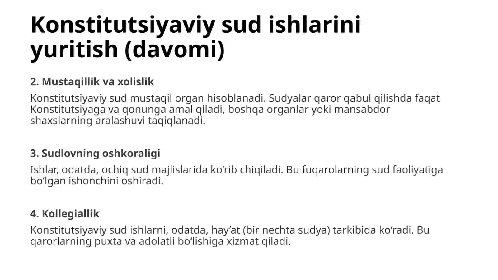 Konstitutsiyaviy sud ishlarini yuritishning umumiy asoslari 4