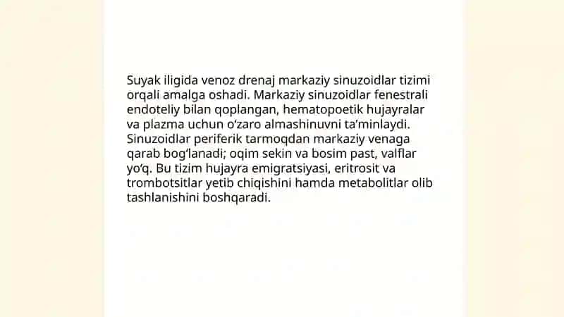 Qon. Qon yaratuvchi aʼzolarning qon bilan taʼminlanishi 4