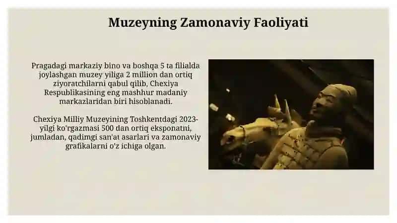 Chexiya Milliy Muzeyi 4