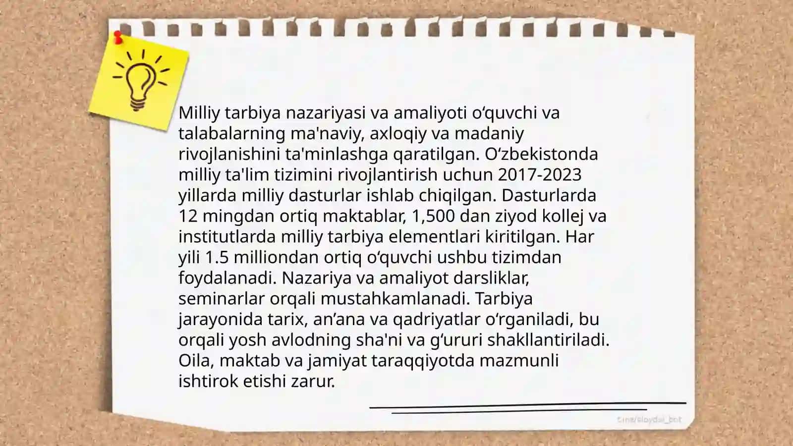 O‘zbek olimlarining milliy tarbiya bo‘yicha ilmiy-tadqiqot ishlari 4