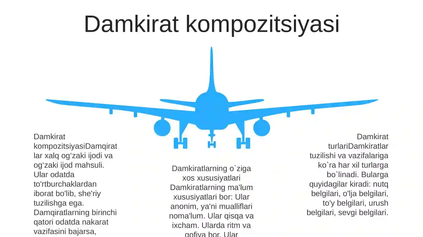 Damkirat Turlari Va Xossalari 4