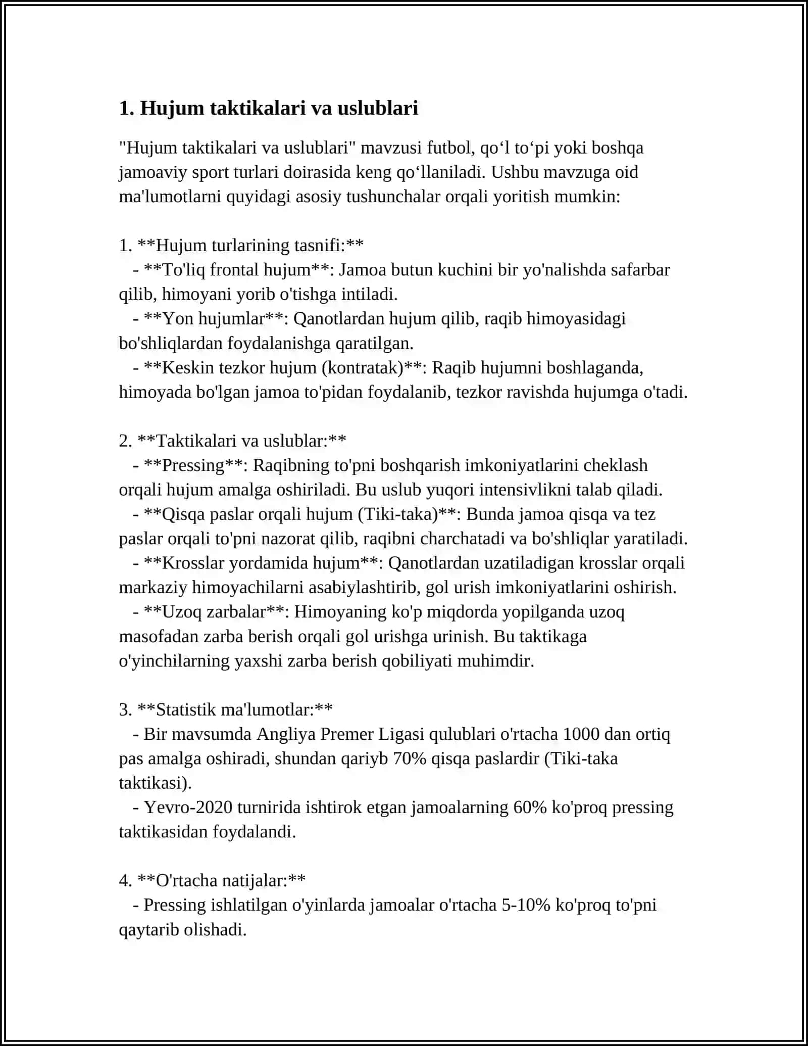 VOLLEYBALL OʻYIN TAKTIKASIGA OʻRGATISH USLUBLARI 4