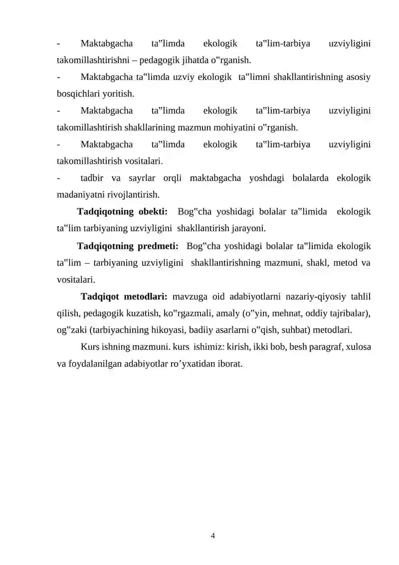 MAKTABGACHA YOSHDAGI BOLALARDA EKOLOGIK TARBIYANI SHAKLLANTIRISHDA XALQ PEDAGOGIKASINING O'RNI 4