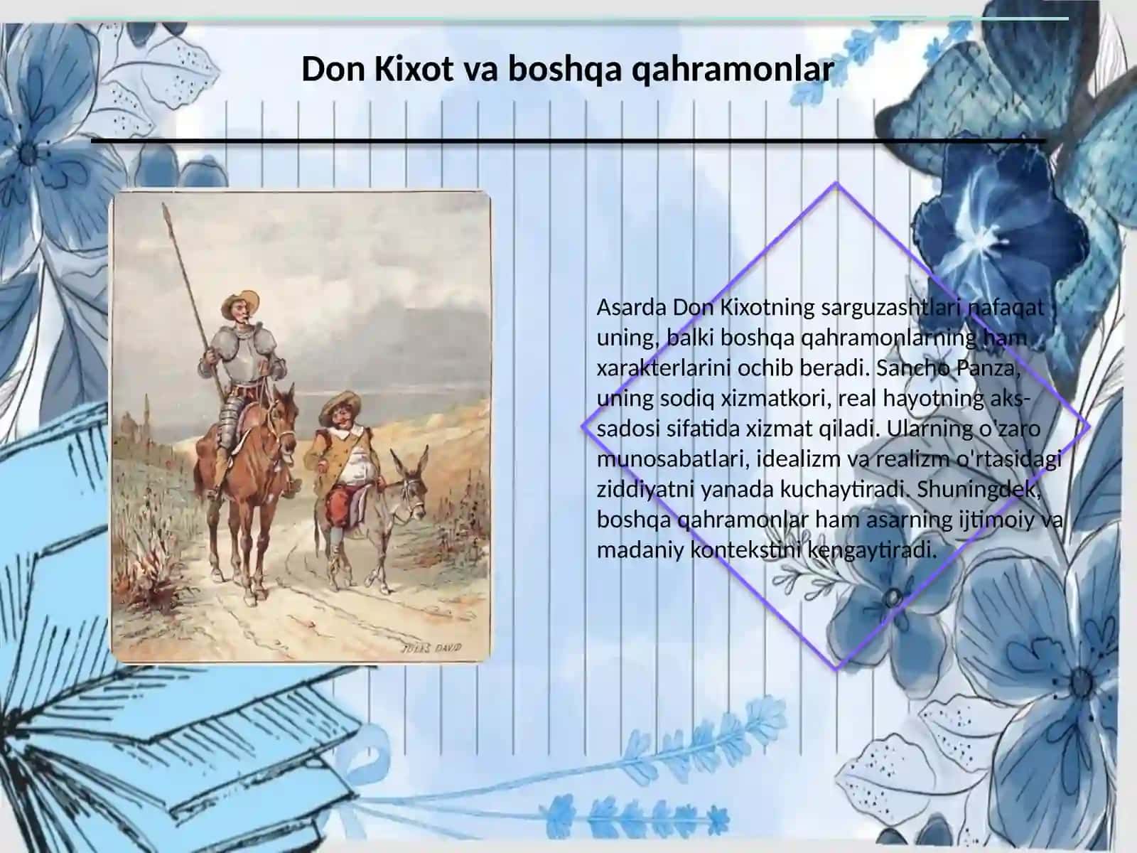 Servantesning “Don Kixot” asari tahlili 4