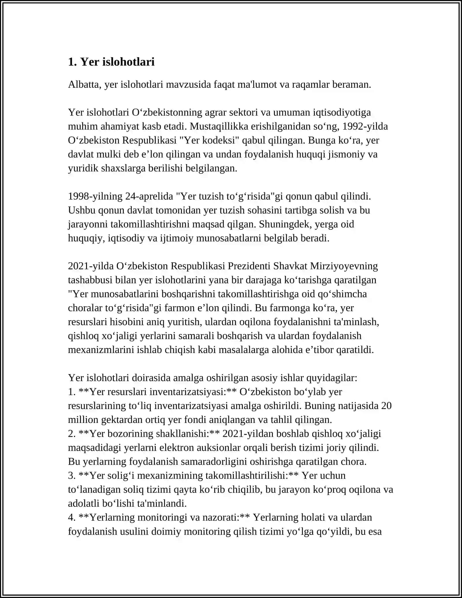 MUSTAQILLIK YILLARIDA QISHLOQ XOʻJALIGI VA SANOATDAGI OʻZGARISHLAR 4