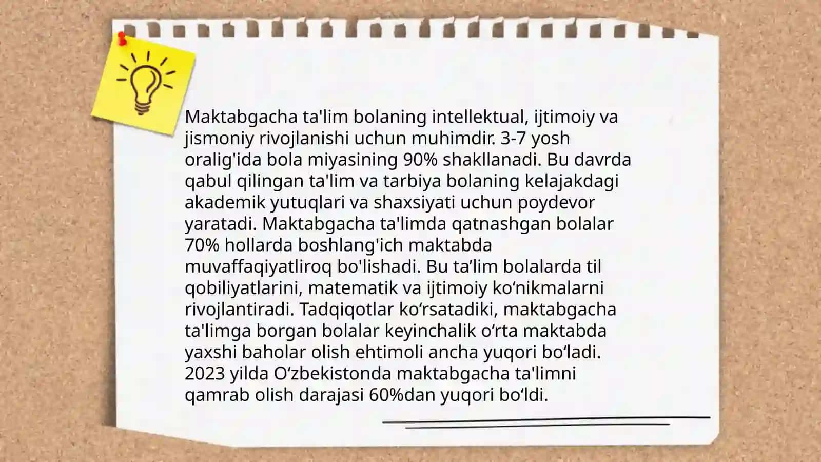O'zbekistonning ta'lim tizimining tarixi va rivojlanishi 4