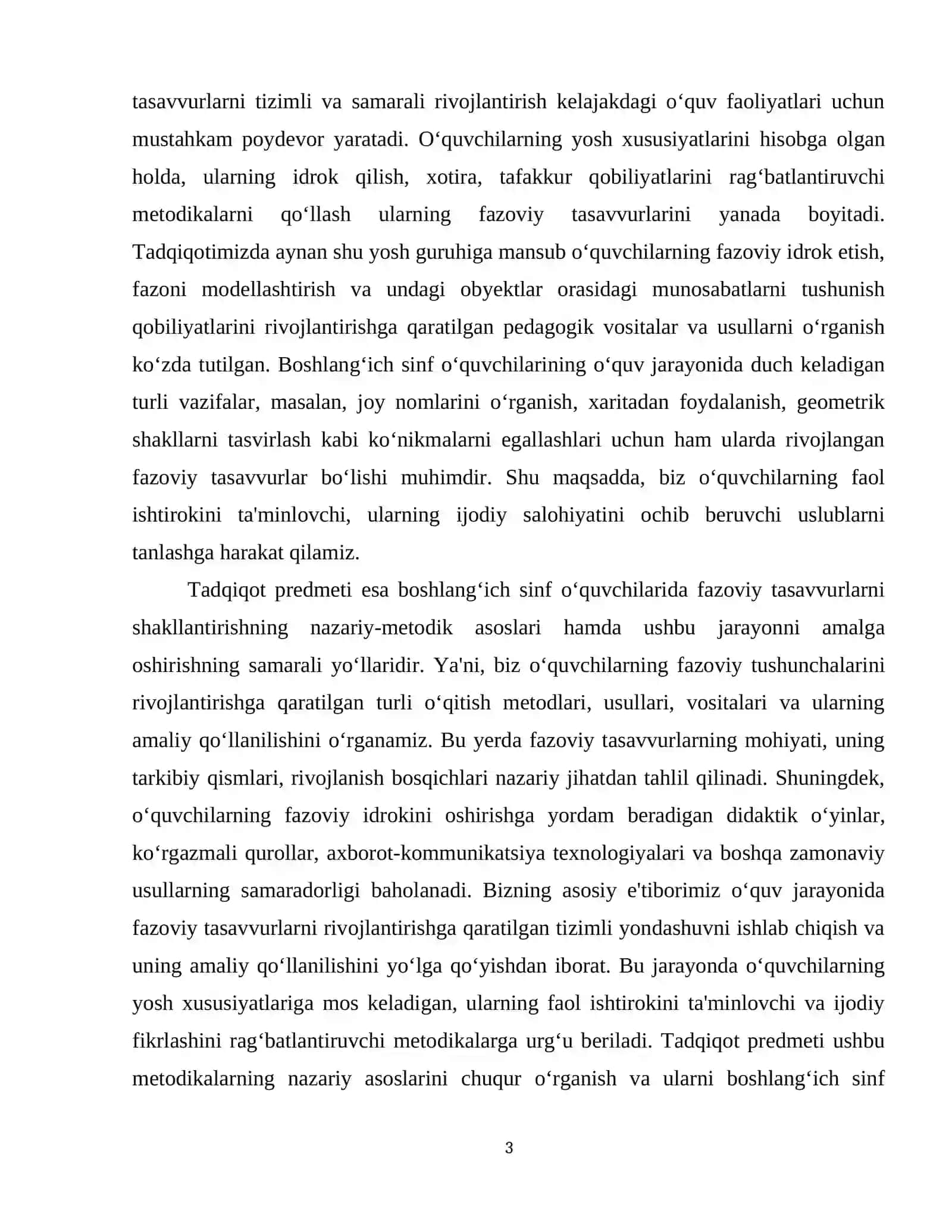 Oʻquvchilar ongida fazoviy tasavvurlarni rivojlantirish metodikasi 4