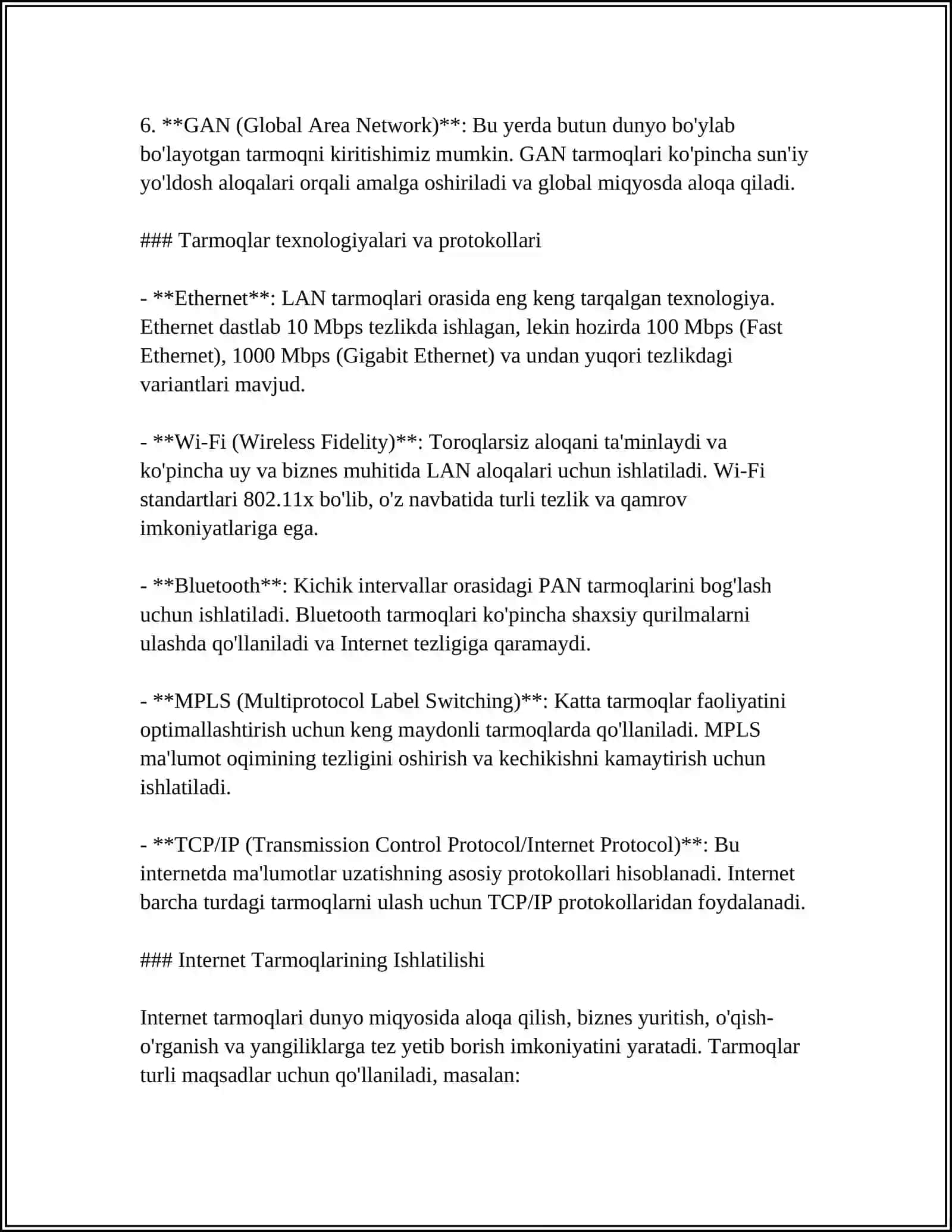 INTERNET TARMOGI VA ELEKTRON POCHTA 4