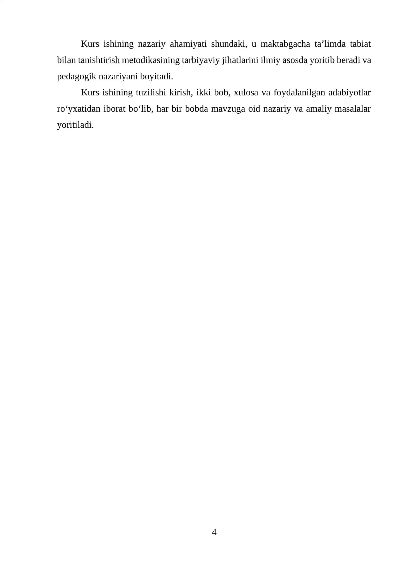 Tabiat bilan tanishtirish metodikasining tarbiyaviy imkoniyatlari 4