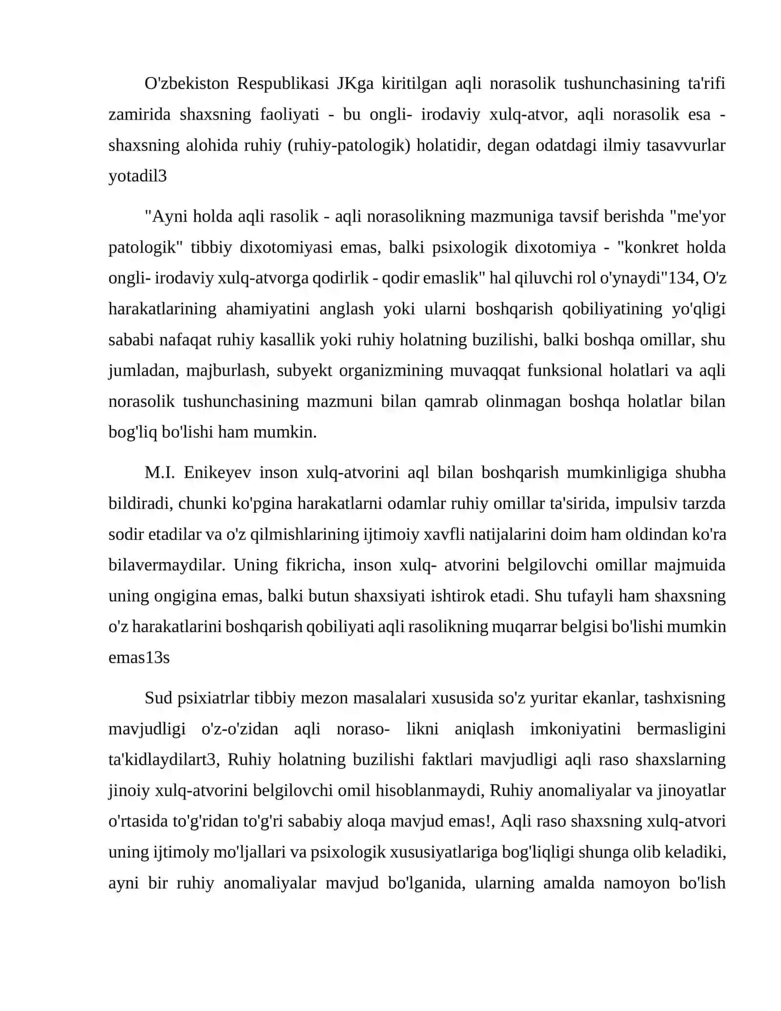 Kasallik va mehnat qobilyatini yo'qotganlik uchun jazodan ozod qilish 4
