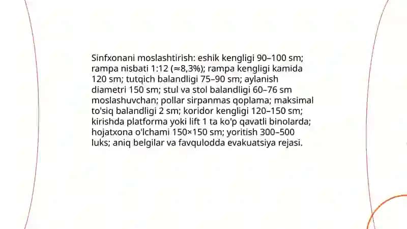 Harakat-tayanch a'zolari jarohatlangan bolalarga ta'limni tashkil etish 4